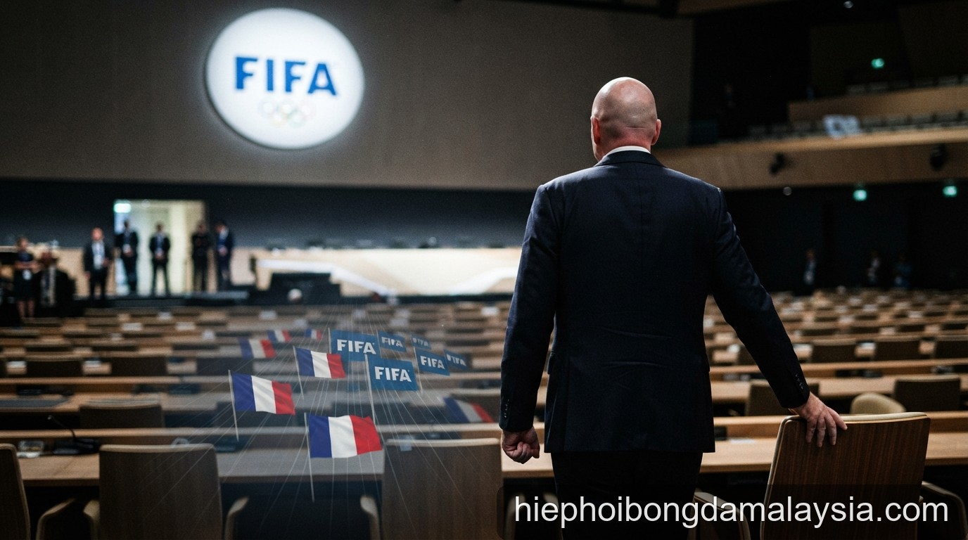 Khủng hoảng thượng tầng FIFA: Liên đoàn bóng đá Pháp rút lại sự ủng hộ dành cho Gianni Infantino