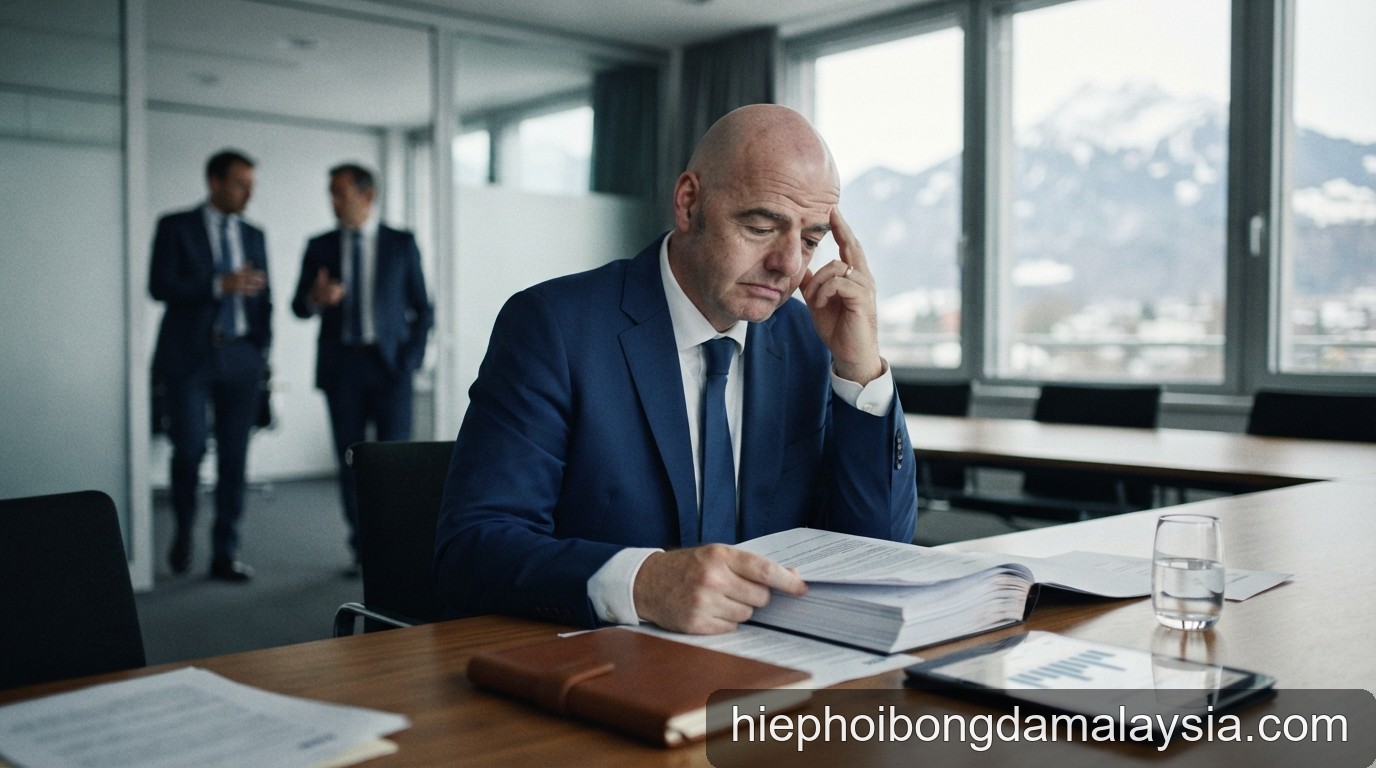 Khủng hoảng FIFA: Gianni Infantino đối mặt với áp lực từ cuộc điều tra pháp lý của UEFA
